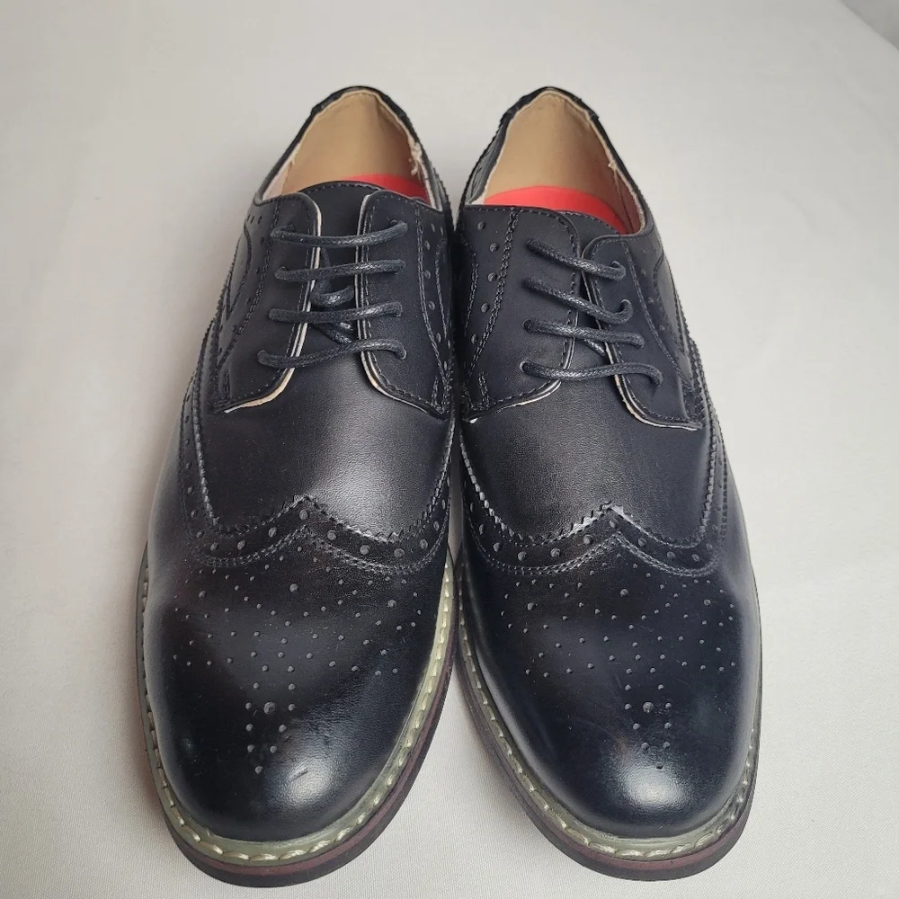 Bruno Marc Men's Prince Classic Formal Business Oxford Wingtip Lace Up Shoes 8W